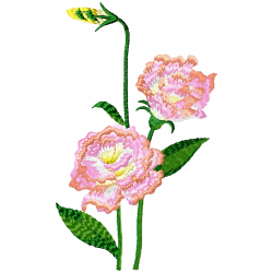 Flowers And Tree Embroidery Design 5 Flowers And Tree Embroidery Design 5